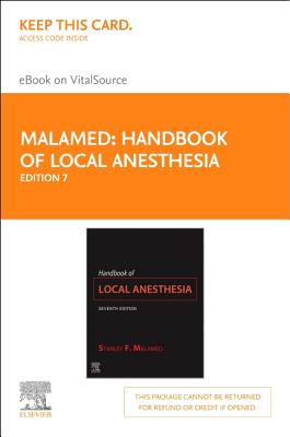 Cover of Handbook of Local Anesthesia Elsevier eBook on Vitalsource (Retail Access Card): Handbook of Local Anesthesia Elsevier eBook on Vitalsource (Retail A