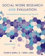 Cover of Social Work Research and Evaluation: Foundations of Evidence-Based Practice