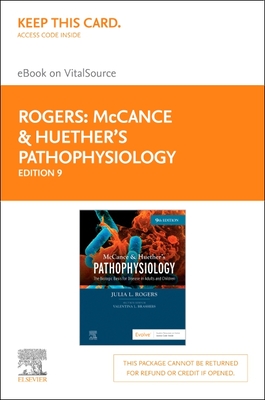 Cover of McCance & Huether's Pathophysiology - Elsevier eBook on Vitalsource (Retail Access Card): The Biologic Basis for Disease in Adults and Children