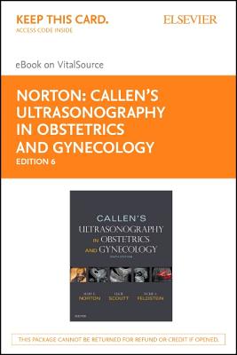 Cover of Callen's Ultrasonography in Obstetrics and Gynecology - Elsevier eBook on Vitalsource (Retail Access Card)