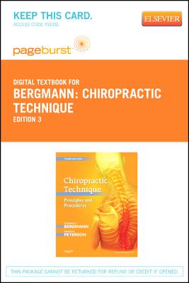 Cover of Chiropractic Technique - Elsevier eBook on Vitalsource (Retail Access Card): Principles and Procedures