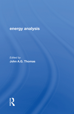 Cover of Energy Analysis