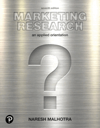 Cover of Marketing Research: An Applied Orientation