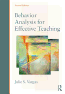 Cover of Behavior Analysis for Effective Teaching