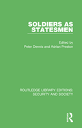 Cover of Soldiers as Statesmen