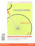 Cover of College Algebra