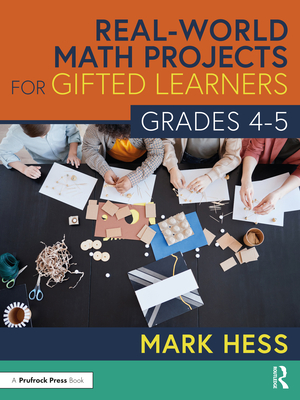 Cover of Real-World Math Projects for Gifted Learners, Grades 4-5