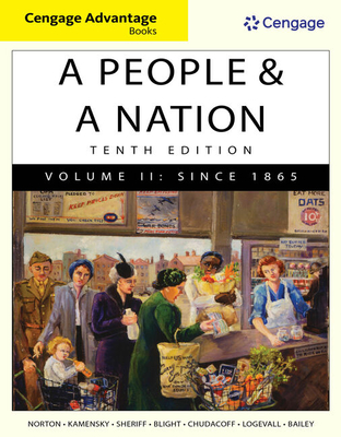 Cover of Cengage Advantage Books: A People and a Nation: A History of the United States, Volume I to 1877
