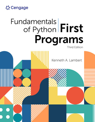 Cover of Fundamentals of Python: First Programs