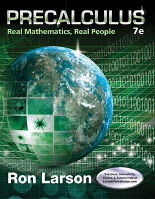 Cover of Bundle: Precalculus: Real Mathematics, Real People, Loose-Leaf Version, 7th + Webassign Printed Access Card, Single-Term