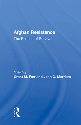 Cover of Afghan Resistance: The Politics of Survival