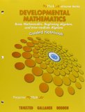 Cover of Guided Notebook for Developmental Mathematics: Basic Mathematics, Beginning Algebra, and Intermediate Algebra