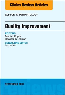 Cover of Quality Improvement, an Issue of Clinics in Perinatology: Volume 44-3