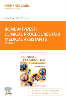 Cover of Clinical Procedures for Medical Assistants - Elsevier eBook on Vitalsource (Retail Access Card): Clinical Procedures for Medical Assistants - Elsevie