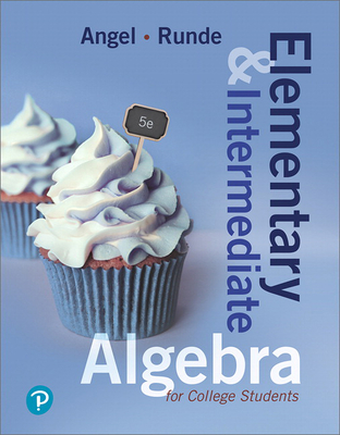Cover of Elementary and Intermediate Algebra for College Students