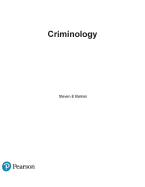 Cover of Criminology: A Sociological Understanding