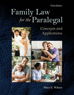 Cover of Family Law for the Paralegal: Concepts and Applications (Revised)