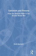 Cover of Literature and Poverty: From the Hebrew Bible to the Second World War