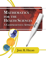 Cover of Mathematics for Health Sciences: A Comprehensive Approach