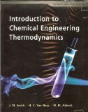 Cover of Introduction to Chemical Engineering Thermodynamics