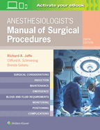 Cover of Anesthesiologist's Manual of Surgical Procedures