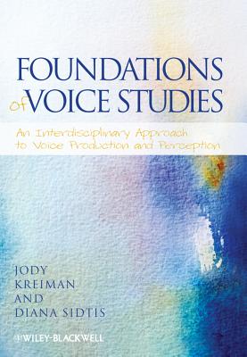 Cover of Foundations of Voice Studies