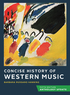 Cover of Concise History of Western Music (Fifth Edition, Anthology Update)