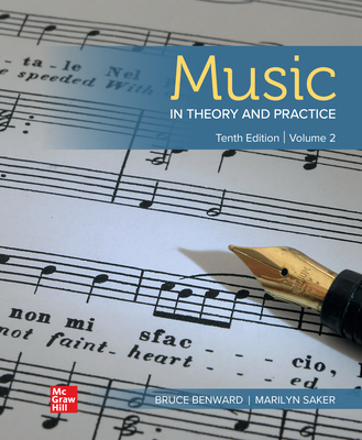 Cover of Loose Leaf for Music in Theory and Practice, Volume 2