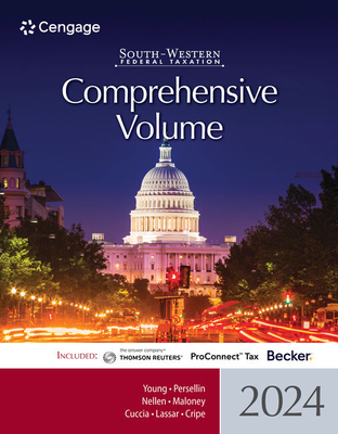 Cover of South-Western Federal Taxation 2024: Comprehensive Volume
