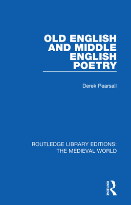 Cover of Old English and Middle English Poetry