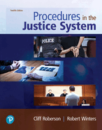 Cover of Procedures in the Justice System