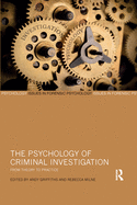 Cover of The Psychology of Criminal Investigation: From Theory to Practice