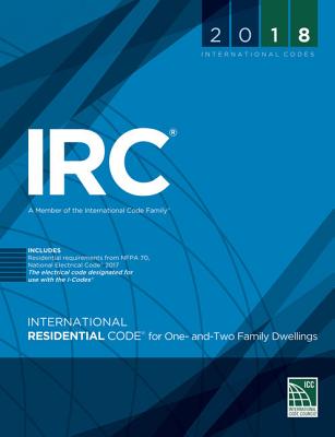 Cover of 2018 International Residential Code for One- And Two-Family Dwellings