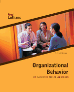 Cover of Organizational Behavior: An Evidence-Based Approach