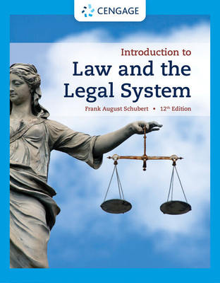 Cover of Introduction to Law and the Legal System