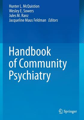 Cover of Handbook of Community Psychiatry