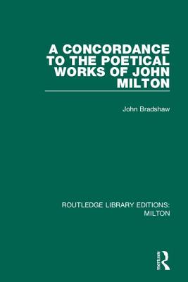 Cover of A Concordance to the Poetical Works of John Milton