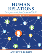 Cover of Human Relations: Interpersonal Job-Oriented Skills