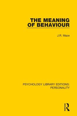 Cover of The Meaning of Behaviour