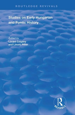 Cover of Studies on Early Hungarian and Pontic History