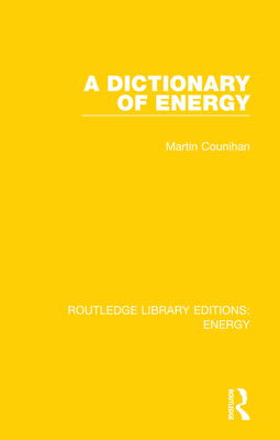 Cover of A Dictionary of Energy