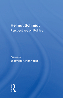 Cover of Helmut Schmidt: Perspectives on Politics