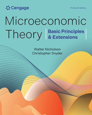 Cover of Microeconomic Theory: Basic Principles & Extensions