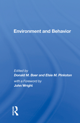 Cover of Environment and Behavior