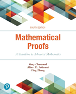 Cover of Mathematical Proofs: A Transition to Advanced Mathematics