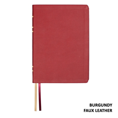 Cover of Lsb Giant Print Reference Edition, Paste-Down Burgundy Faux Leather