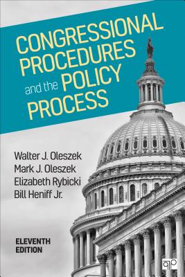Cover of Congressional Procedures and the Policy Process