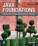 Cover of Java Foundations: Introduction to Program Design and Data Structures