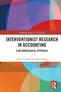 Cover of Interventionist Research in Accounting: A Methodological Approach
