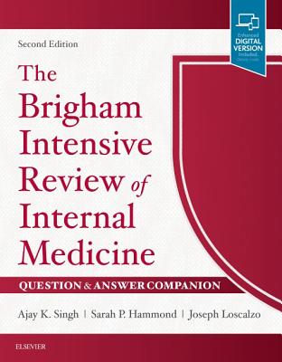 Cover of The Brigham Intensive Review of Internal Medicine Question & Answer Companion